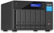 QNAP TVS-h674-i5-32G | Intel Core i5 Processor, 32 GB RAM, PCIe Gen 4 Desktop NAS