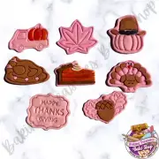 Thanksgiving Cookie Cutters & Embossers Cookie cutter