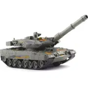 1/40 Germany Leopard 2A6 Main Battle Tank Model Diecast Toy Tanks Light Sound
