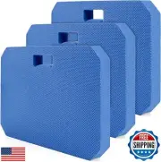 Hacaroa Set of 3 Extra Thick Kneeling Pad, High Density Foam Garden Kneeler,