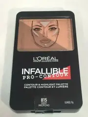 L'Oreal Paris Infallible Pro-Contour & Highlight Palette #815 DEEP New