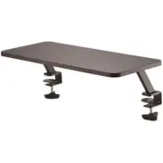 StarTech.com Monitor Riser Stand - Clamp-on Monitor Shelf for Desk - Extra Wi...