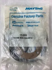 NEW OEM MAYTAG LA-2008 WASHING MACHINE WATER SEAL AND GASKET KIT