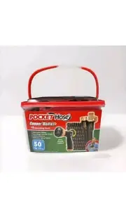 Pocket Hose Copper Bullet With Thumb Spray Nozzle AS-SEEN-ON-TV Expands to 50-ft
