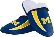 FOCO Mens NCAA College Team Logo Moccasin Slippers
