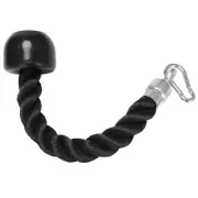 Heavy Duty Tricep Pull Down Single Rope with Snap Hook, Fitness Attachment7046