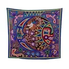 Sun Moon Printed Tapestry Wall Hanging Rugs Bedspread Beach Mat Decor (100x75cm)