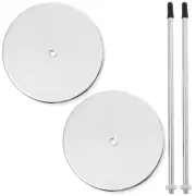 2 Pcs Menu Inserter Check Holders for Restaurants Desk Receipt Spike Office