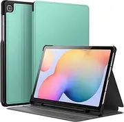 [JETech] Case for Samsung Galaxy Tab S6 Lite 10.4-Inch 2024/2022/2020 with S Pen Holder, Slim Folio Stand Protective Tablet Cover, Multi-Angle Viewing (Green)