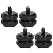 Camera Hot Shoe Mount to 1/4inch-20 Tripod Screw Adapter,Flash Shoe Mount8303