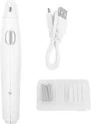 Joyzan Electric Drawing Eraser, USB Rechargeable Eraser Refills Handy Pencil Erasers with 16 Replacement for Art Students Teachers Lovers Sketching Learning Office Architectural Plans Arts(White)