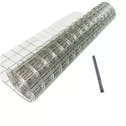 Stainless Steel Hardware Cloth Size:19Gauge 1inch 16inchx8Feet 304 Stainless ...