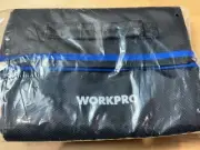 3 PACK WORKPRO 10" Wide Mouth Utility Tool Bag with Zipper Multipurpose LOT