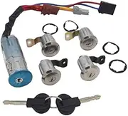 Complete Set Ignition Switch Door Lock Cylinder with 2 Keys/Fit for Citroen BERLINGO XSARA Picasso/Fit for Peugeot Partner OE 9170G3 252522