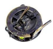 Maritime Compasses Working Sun Clock Sundiel Maritime Gift Items(Antique Finish)