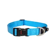 Rogz Turquoise X-Large 25mm Wide x 43cm to 70cm Classic Utility Collar for Dogs & Puppies