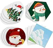 Mipcase Magnetic Painting Canvas Panels Small Fridge Canvases for Painting Notetaking and Decoration Durable Canvas Boards for Home Office and School Use Unique Magnet Making