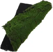 Outanaya Artificial Grass Wall Panel Backdrop Faux Greenery Rug for Events Decor Realistic Grass Wall Decor Fade Resistant and Greenery