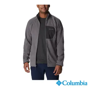 Columbia 哥倫比亞 男款 - 柔暖刷毛外套-深灰 UAE52620DY /FW22
