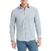 Robert Graham Caveda Stretch Button-Up Shirt in Blue Multi at Nordstrom, Size Xx-Large