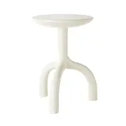 Karel Side Table White