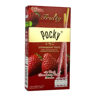 POCKY草莓果肉棒 35g 【大潤發】
