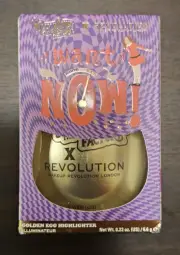 Willy Wonka Makeup Revolution Golden Egg Highlighter