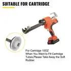 20V Cordless Caulking Gun 10oz Silicone Sealant Applicator Tool