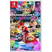 Mario Kart 8 Deluxe Nintendo Switch New Sealed (Multiplayer, Racing 2017)