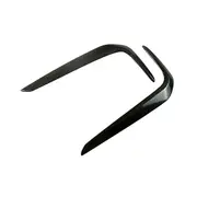 Front Bumper Lip Splitter Body Kit Fog Light Eyebrow for G30 G31 G38 2018-2021 Carbon Fiber Pattern