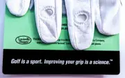 BIONIC Women's Golf Glove - Improved Grip Control LEFT LARGE - NEW with tags