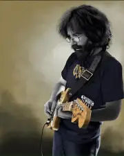Jerry Garcia 8X10" (20 x 25 cm) ART PHOTO PICTURE 4337