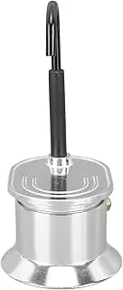 Stovetop Coffee Maker 1 Cup Aluminum Alloy Moka Pot, Fast Brewing for All Stoves, Coffee Fans