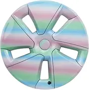 1PCS Compatible for Tesla Model 3 18 Inch Hub Cap Performance Replacement Wheel Cap Automobile Hubcap Full Rim Cover Accessories 2016-2022(Bright and Colorful)