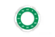 Porsche 911 992 Sport Chrono Clock Stopwatch Gauge Face Replacement Dial - Green