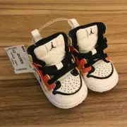 Nike Air Jordan 1 DV1321-100 Multi-color Basketball Shoes Toddler Size 2C NWT