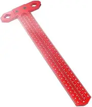 Scraper Aluminum Alloy Multifunctional Ruler for Lineation Work T-Type Drawing Marking DIY Measuring Working Tools Calipers