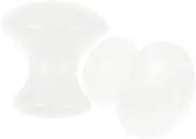 Healvian Quartz Crystal Wand Set of 2 Mushroom Massage Stones for Gua Sha Muscle Scraping General Massage