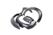 Black Aggressive Fender Flares Jungle Guard Wheel Arch Black Fit Toyota Hilux Vigo 2005-2012