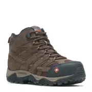 Men's Merrell, Moab Vertex 2 Mid CF Safety Work Boot J5004269 Clay
