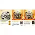 Fourth Wing & Iron Flame Set Rebecca Yarros Korean book (With 3 Special Cover)