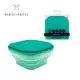 【MARCUS＆MARCUS】 果凍矽膠摺疊保存盒-綠