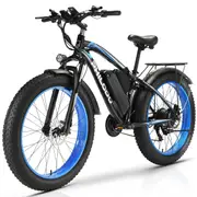 [EU DIRECT] PHILODO H7 Electric Bike 1000W Motor 48V 17.5Ah Battery 26*4inch Fat Tires 53-88KM Mileage 150KG Max Load El
