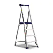 BAILEY P1504 Platform Step Ladder 1.2m Aluminium 150kg Industrial FS14067