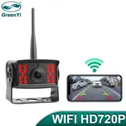 Wifi Truck Bus RV HD 720P 50M Wireless 5G DVR Recorder Front Rear View Camera fo