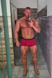[Z088] Handsome Man Cute Male Model Showing Off Body Physique Art Photography