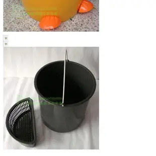 免運#垃圾桶卡通企鵝塑料圓形衛生桶簍衛生間腳踏帶內桶翻蓋垃圾筒包郵