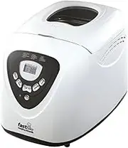 Morphy Richards Fastbake Breadmaker, 12 Programmes, 1.5lb, 2lb Loaf Sizes, 13 Hour Delay Timer, Keep Warm, 48281