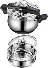 Mdlhcm Single Hand Operate 7L Canning Cooker for Camping Use, with Steamer