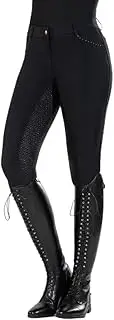 [HKM] Rosegold Glamour Ladies Riding Breeches Style S.F. Seat